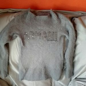 Armani exchange grey sweater.